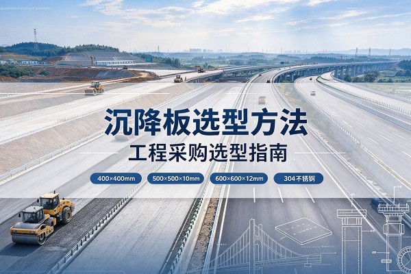 沁源沉降板选择方法
