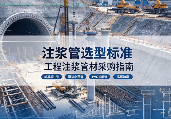 沁源注浆管选型标准
